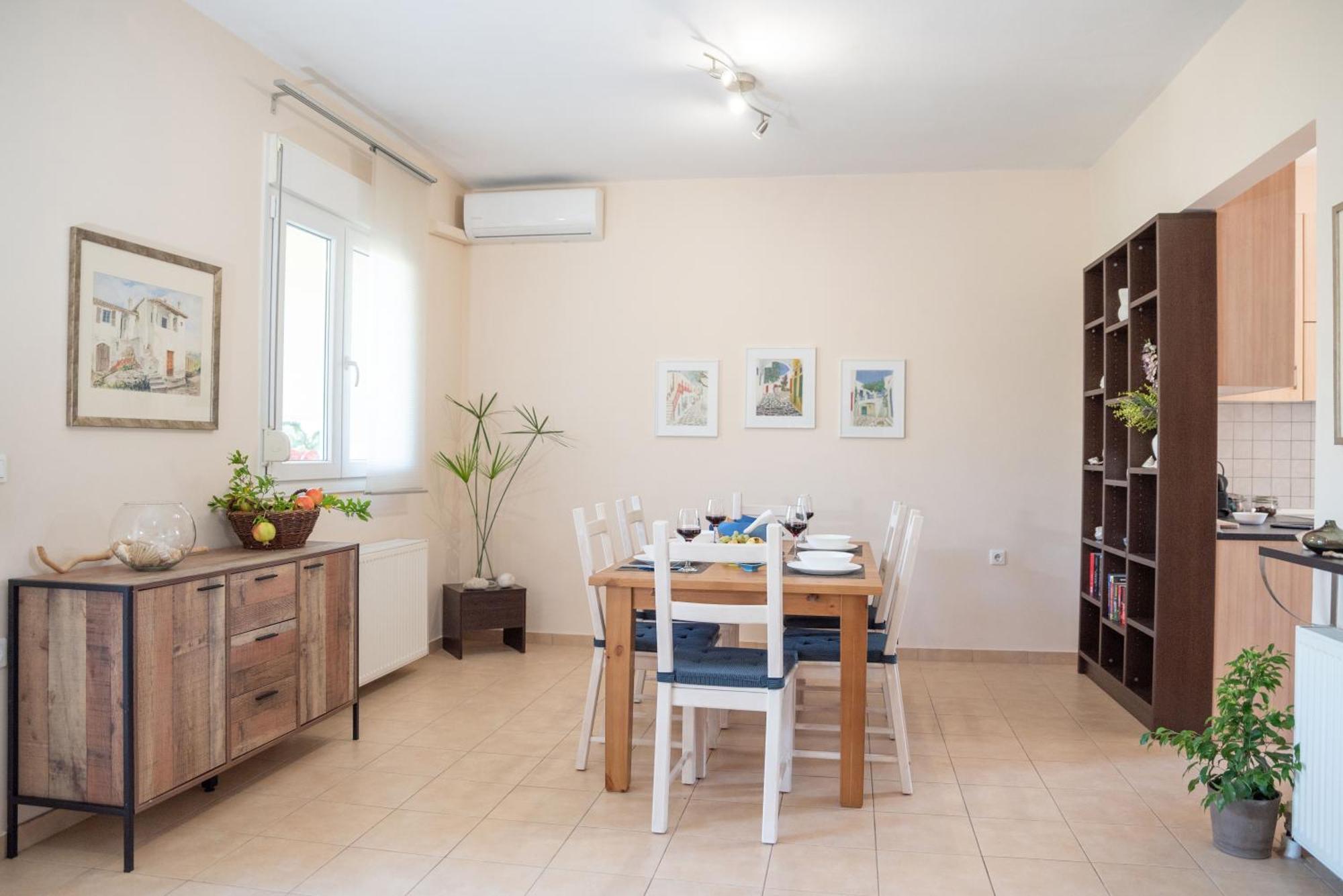 Solari Hill Maisonette Two Private Parking Alepou Bagian luar foto